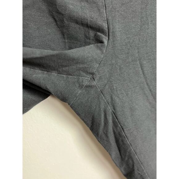 Eileen Fisher Black Stretch Ankle Pants Viscose Blend Pull On Gray Size XL Women - Picture 7 of 7